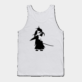 Sea Emperor minimal silhouette white Tank Top